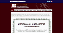 Desktop Screenshot of landrassocinc.com
